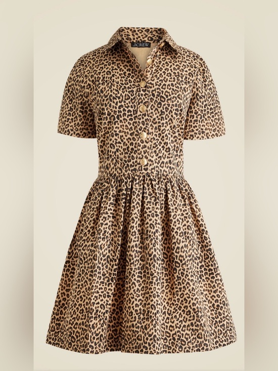 J. Crew Dresses & Skirts - J.Crew Leopard Print Lined Jacket in Tan and Black